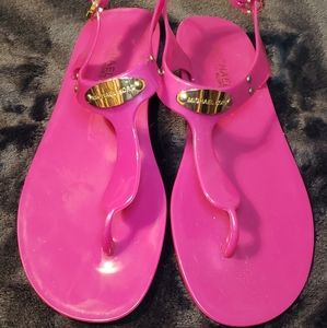 Micheal Kors Jelly Sandals